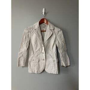 Womens Size M Gap Striped Blazer